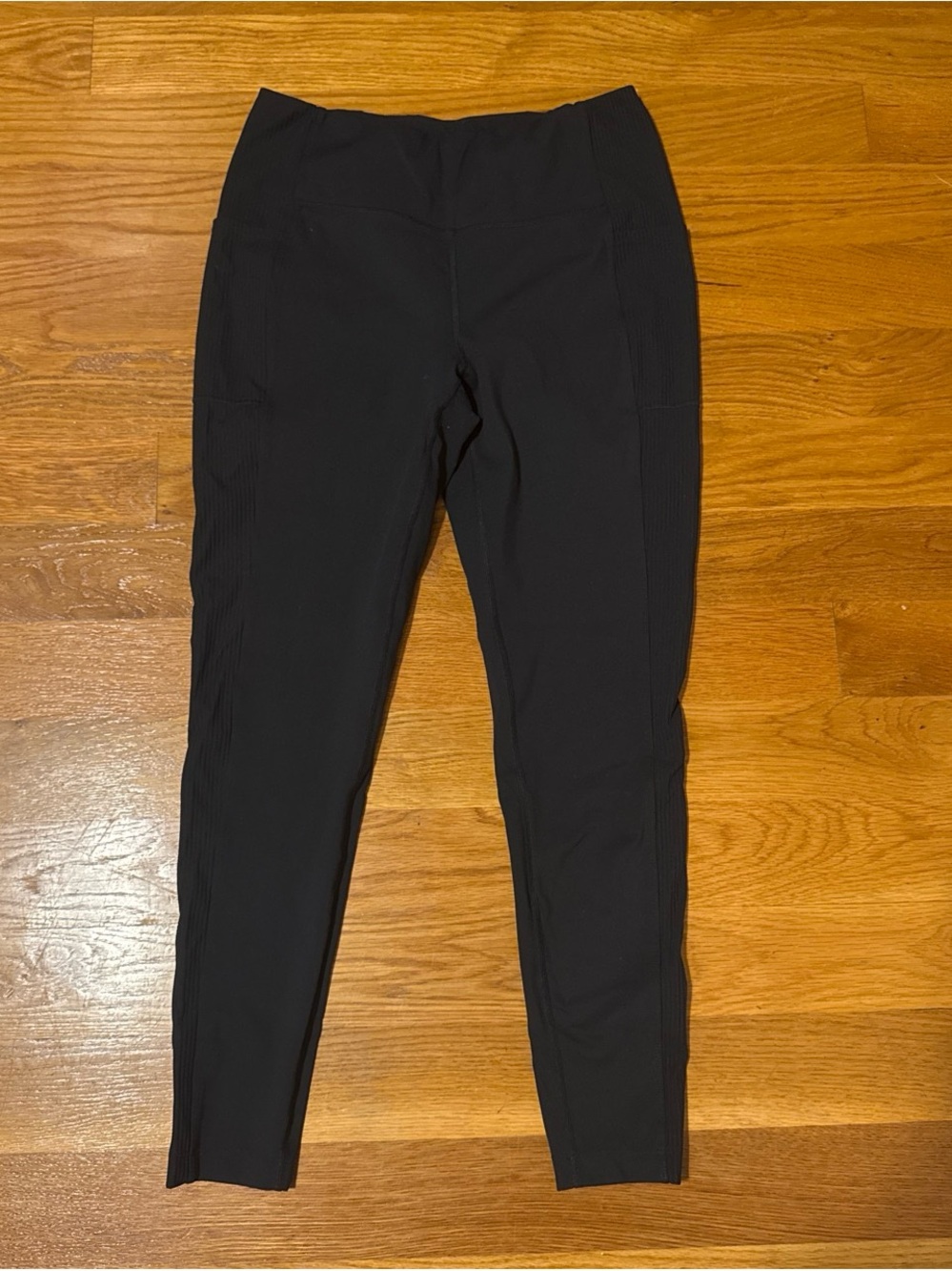 Mondetta Black Women's High-Rise Stretch Leggings Size L